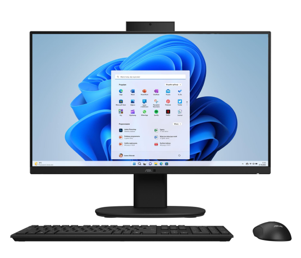 ASUS VM640KA AIO 24" Ryzen AI 5-330/16GB/512/Win11 100Hz Czarny - 1522907 - zdjęcie